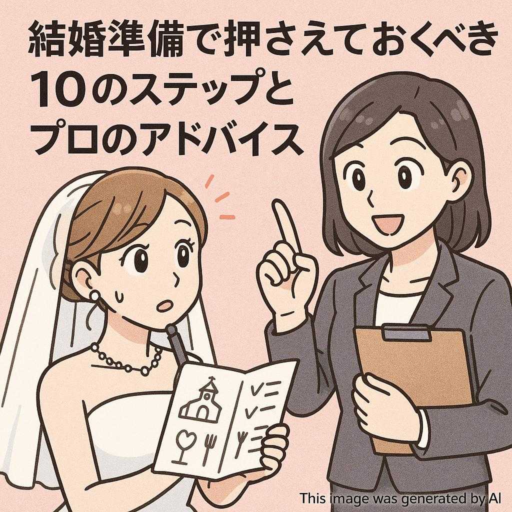 結婚準備で押さえておくべき10のステップとプロのアドバイス