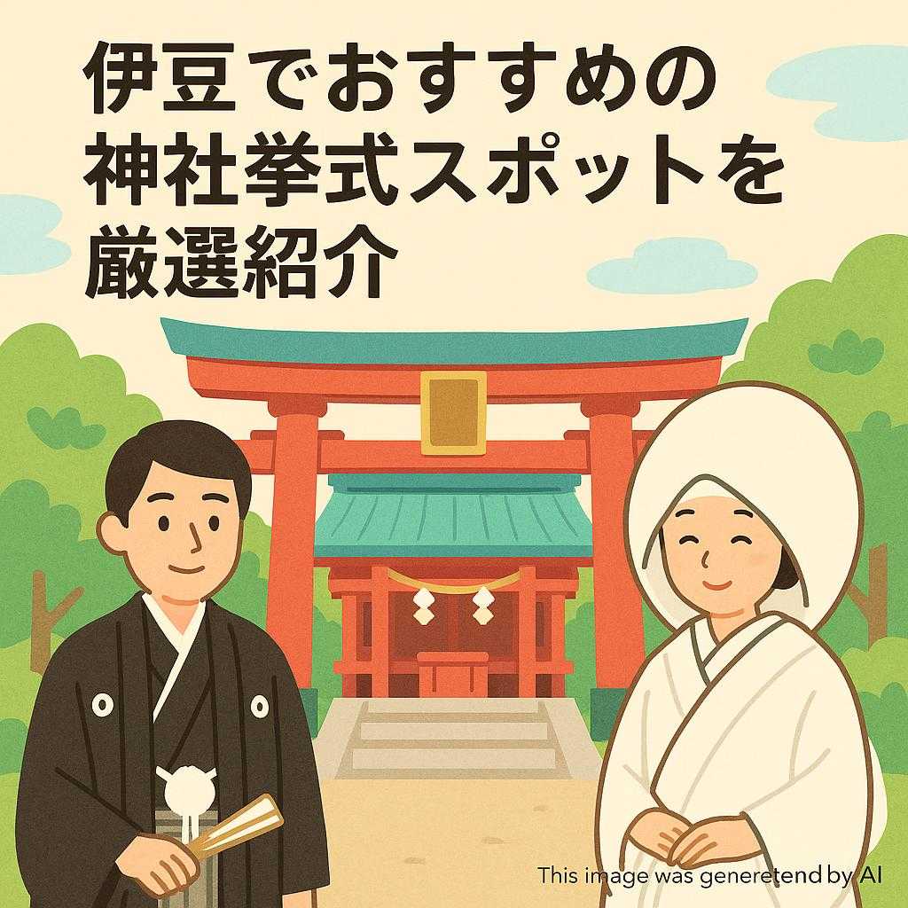 伊豆でおすすめの神社挙式スポットを厳選紹介
