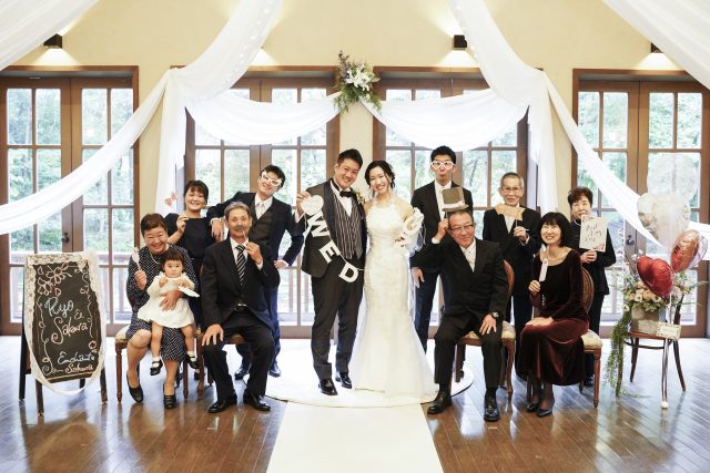 プライベートな結婚式！家族旅行を兼ねた特別なひととき