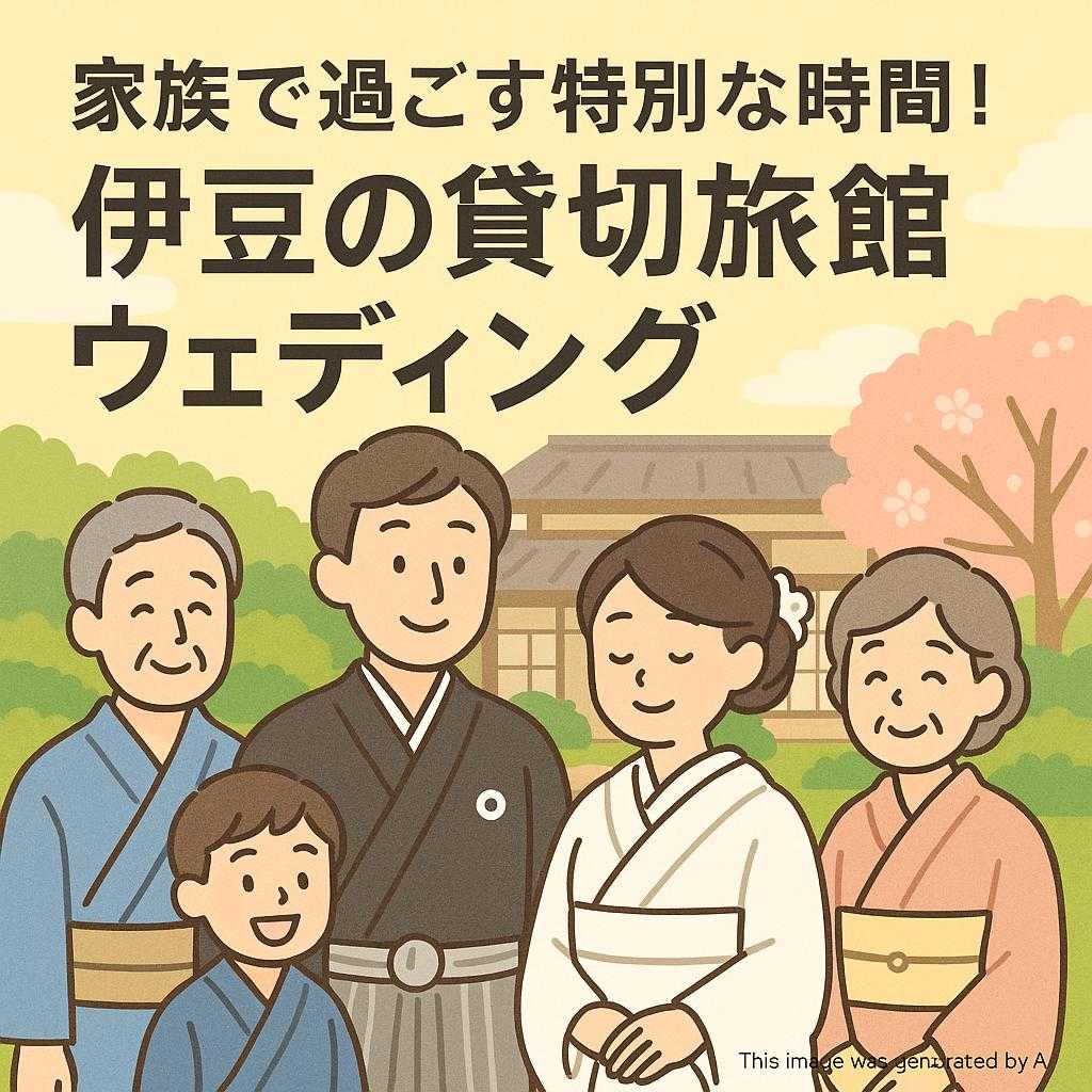 家族で過ごす特別な時間！伊豆の貸切旅館ウェディング