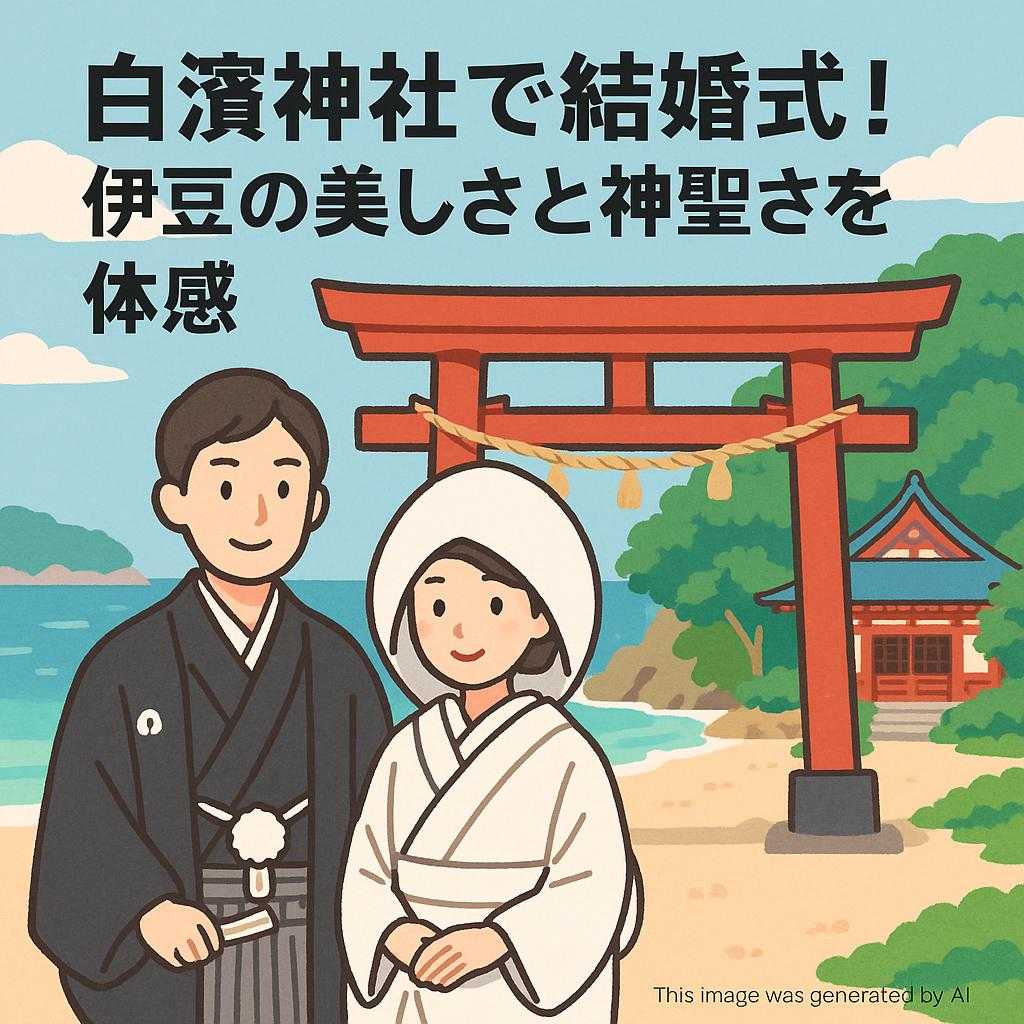 白濱神社で結婚式!伊豆の美しさと神聖さを体感